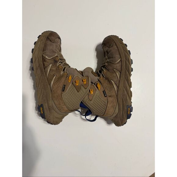 Hoka Men\'s Size 9D Anacapa Mid GTX Hiking Shoes Tan Utility Gorpcore Outdoors main image 9